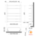 Електрична рушникосушка сухого типу Polywarm  EU6/55 Sensor Wi-Fi