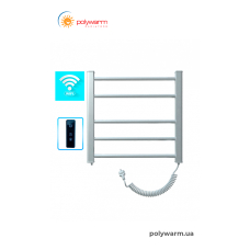Електрична рушникосушка сухого типу Polywarm ER5/55 Sensor Wi-Fi